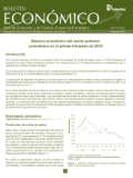 Boletín Económico de Petróleos Mexicanos (PEMEX) con el balance económico del sector petrolero colombiano en el primer trimestre de 2015