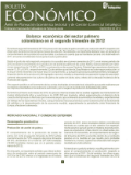 Página del Boletín Económico de Fedepalma con el título 'Balance económico del sector palmero colombiano en el segundo trimestre de 2012'