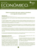 Boletín Económico de Petróleos Mexicanos (PEMEX) de octubre de 2014
