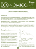 Portada del 'Boletín Económico' de Cenipalma