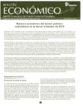 Boletín Económico de Petróleos Mexicanos (PEMEX) con el balance económico del sector petrolero colombiano en el tercer trimestre de 2012