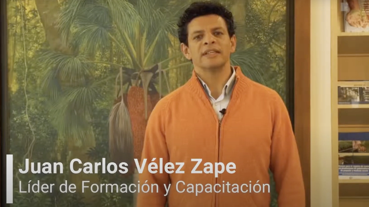 Juan Carlos Vélez Zape, Líder de Formación y Capacitación